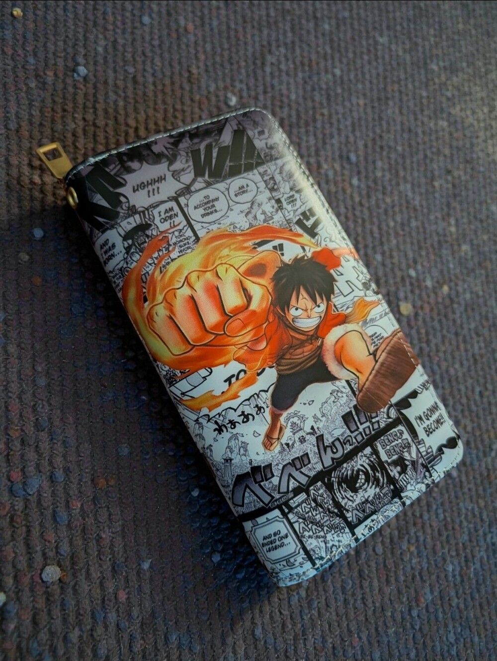 One Piece Monkey D. Luffy Wallet – New